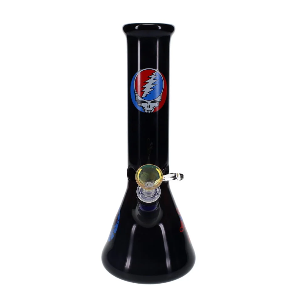 12" 50mm Blue Merlot Grateful Dead Decal Beaker SALE