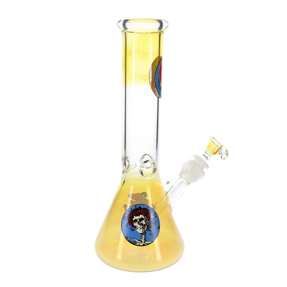 12" 50mm Fume Grateful Dead Decal Beaker - Image 4