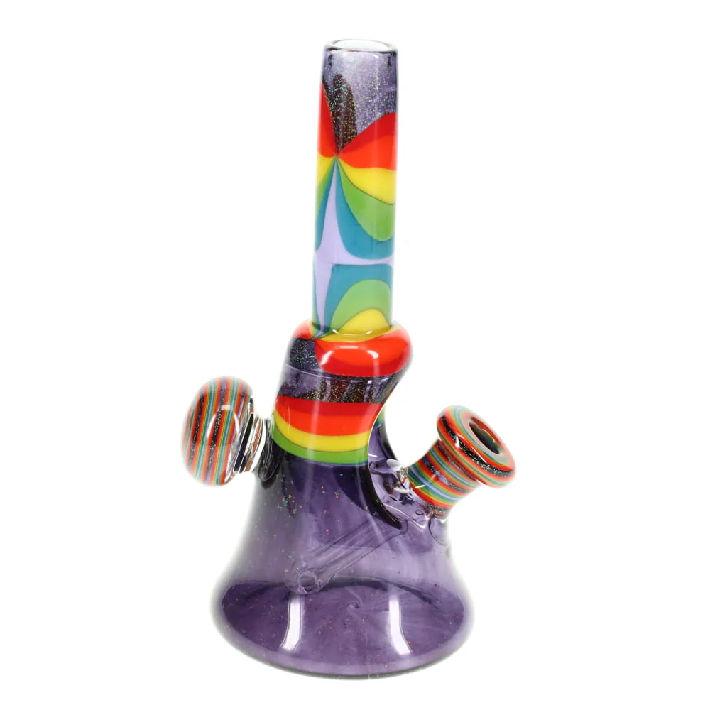 2kind Glass 45 Degree Crushed Opal Rainbow Linework Rig - Image 3