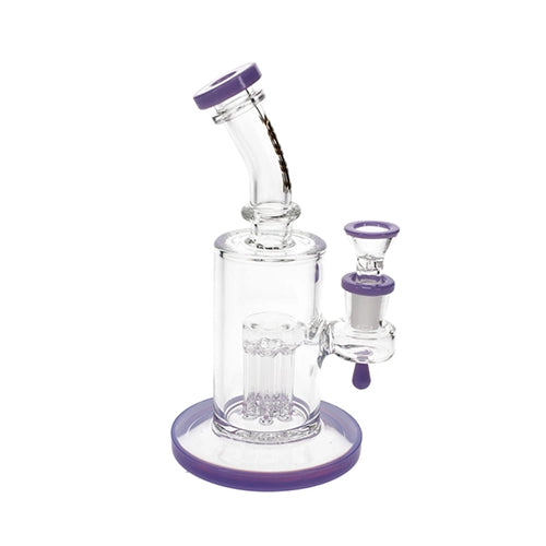 Vault Glass 6 Arm Tree Perc w/ Color Rims Rig - 7" - Image 4