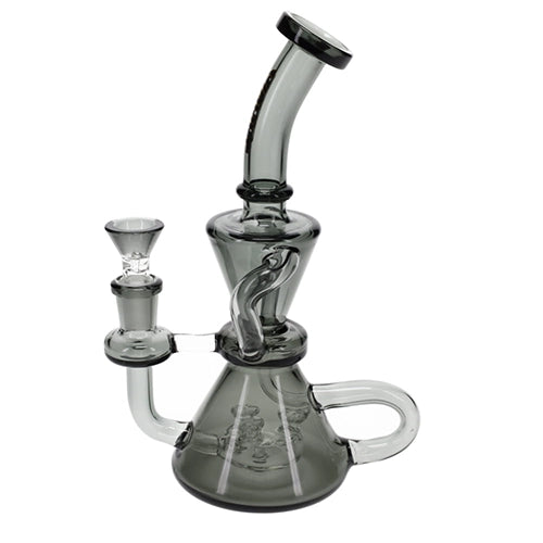 Vault Glass Full Color Recycler w/ Inverted Wheel Percs Rig - 8.5" - Image 3