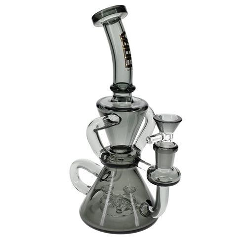Vault Glass Full Color Recycler w/ Inverted Wheel Percs Rig - 8.5" - Image 4