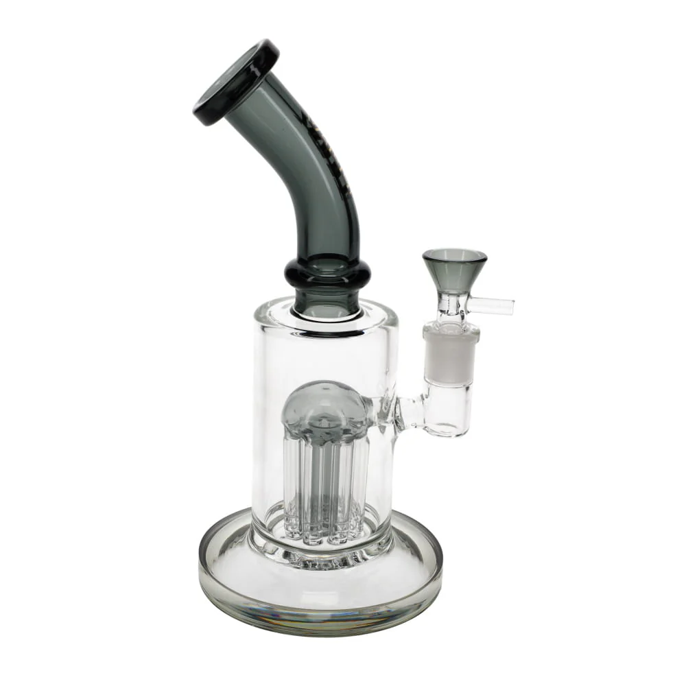 Vault Glass Bent and Color Neck Tree Perc Rig - 9" - Image 2