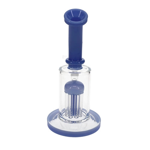 Vault Glass Bent and Color Neck Tree Perc Rig - 9" - Image 5