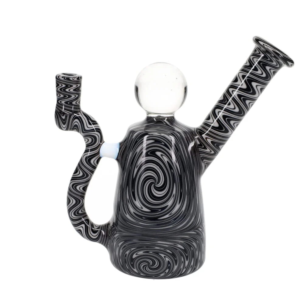 Addison Hanna Glass Black & White 3 Piece Set - Image 2