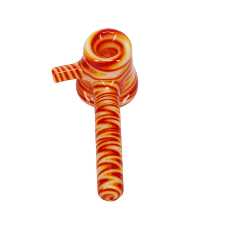 Addison Hanna Glass Chief's Red White Yellow Hammer Spoon - Image 2