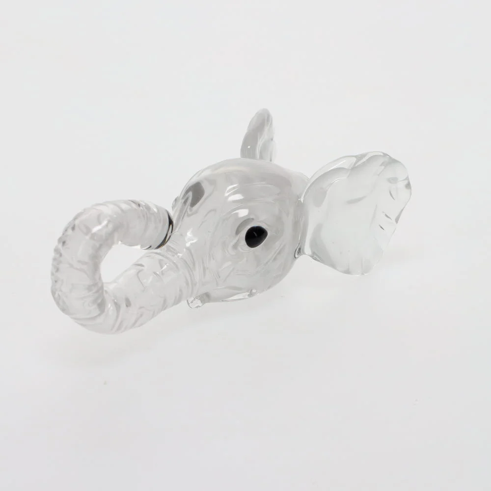 Addison Hanna Glass Elephant Head Spoon - Image 3