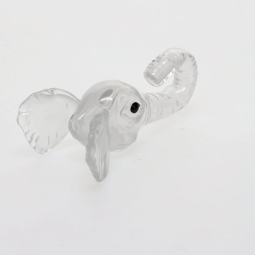 Addison Hanna Glass Elephant Head Spoon - Image 4