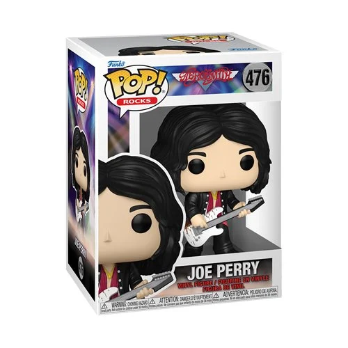 Aerosmith Joe Perry Funko Pop! Vinyl Figure #476 - Image 2