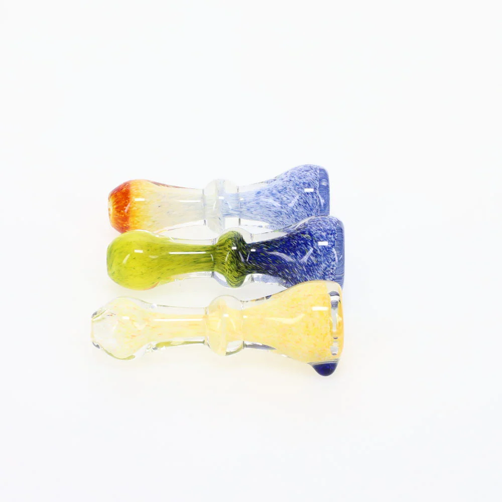 AKA Glass Frit Maria Push Chillum - Assorted - Image 4