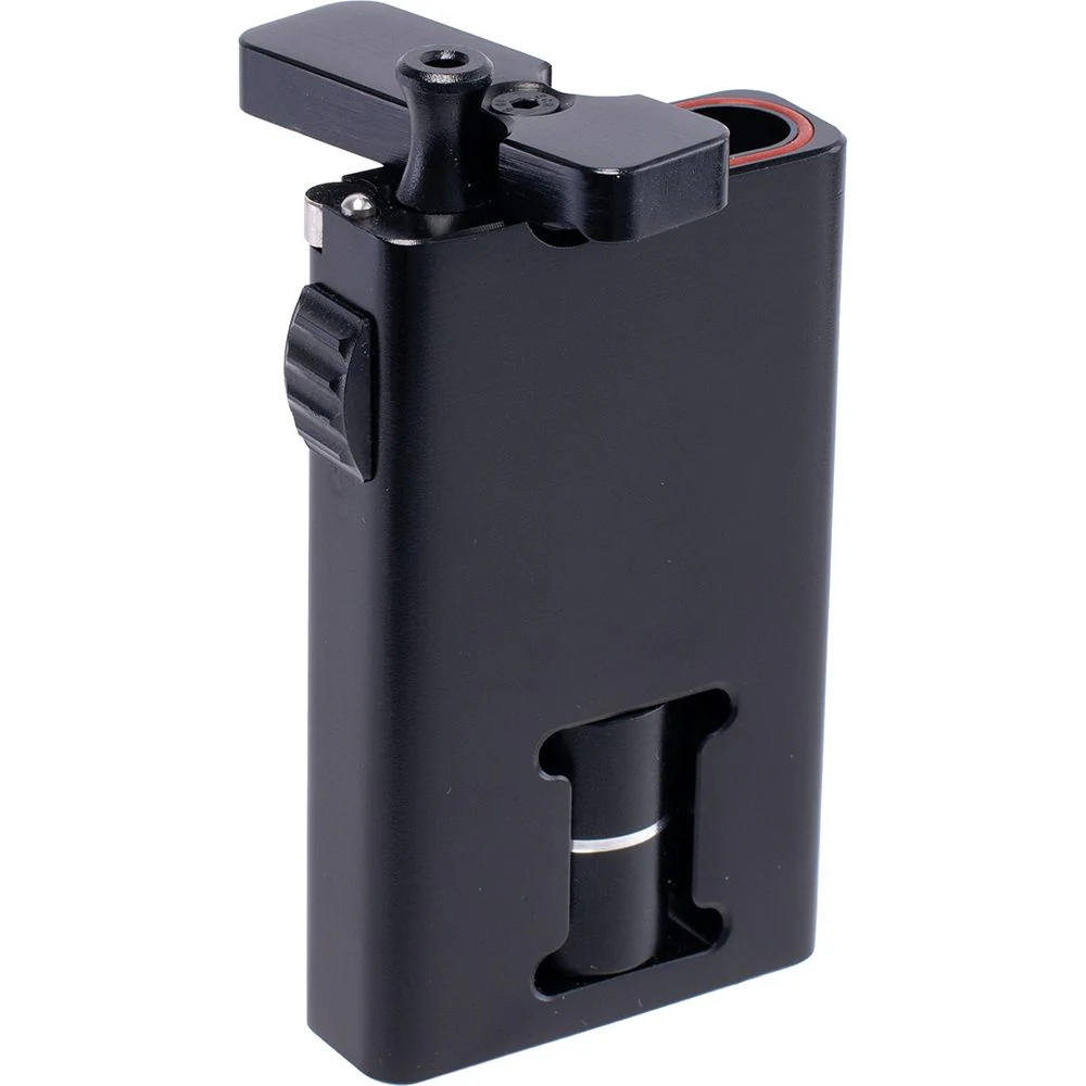 Aluminum Dugout with Pipe & Poker - Black