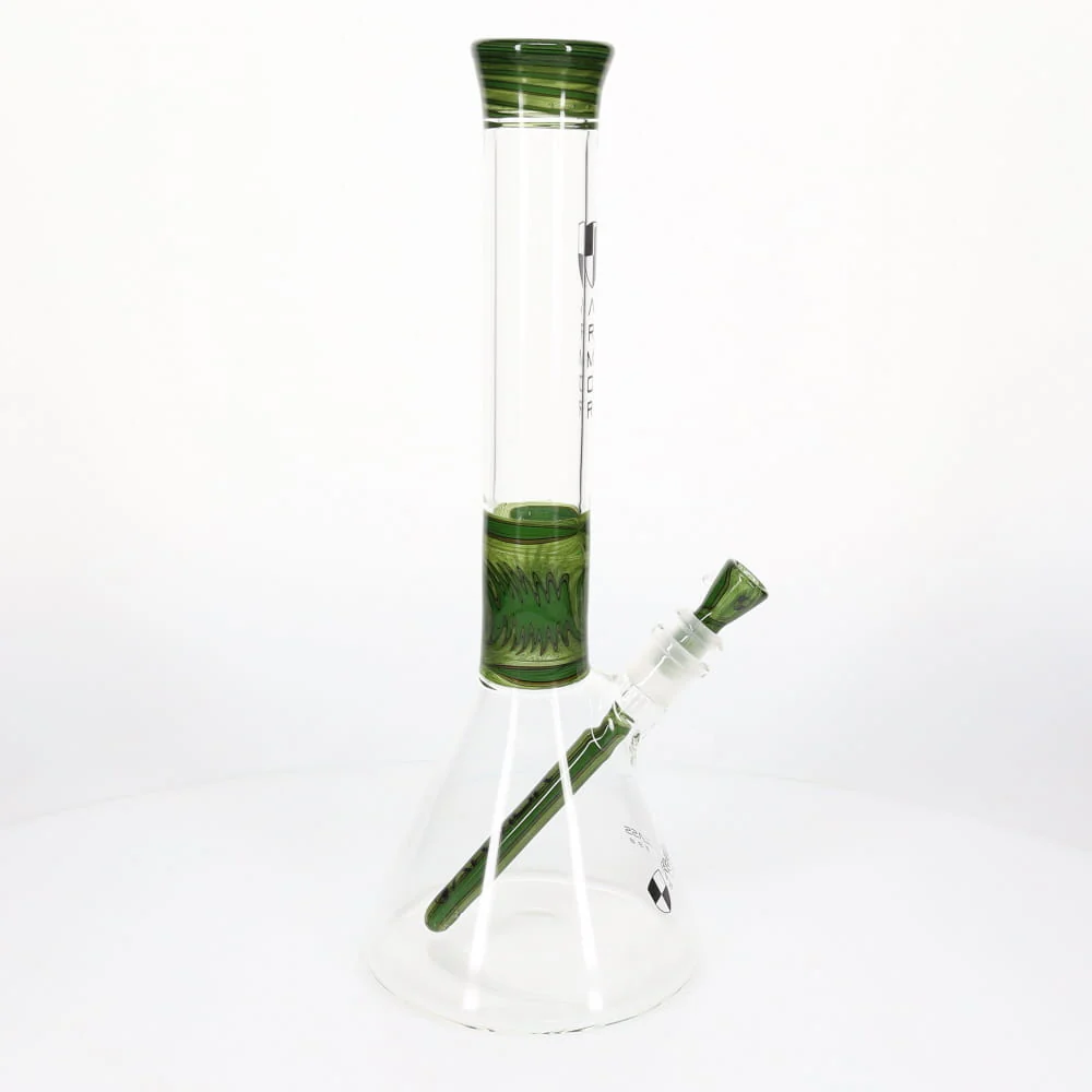 Armor Glass Green Wig Wag 45mm Beaker - Image 4