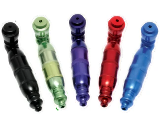 Assorted Color Double Chamber Metal Pipe