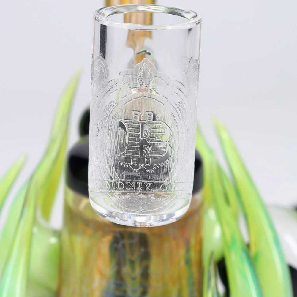 B Money Glass #15 Slyme with Case Bubbler - Image 4