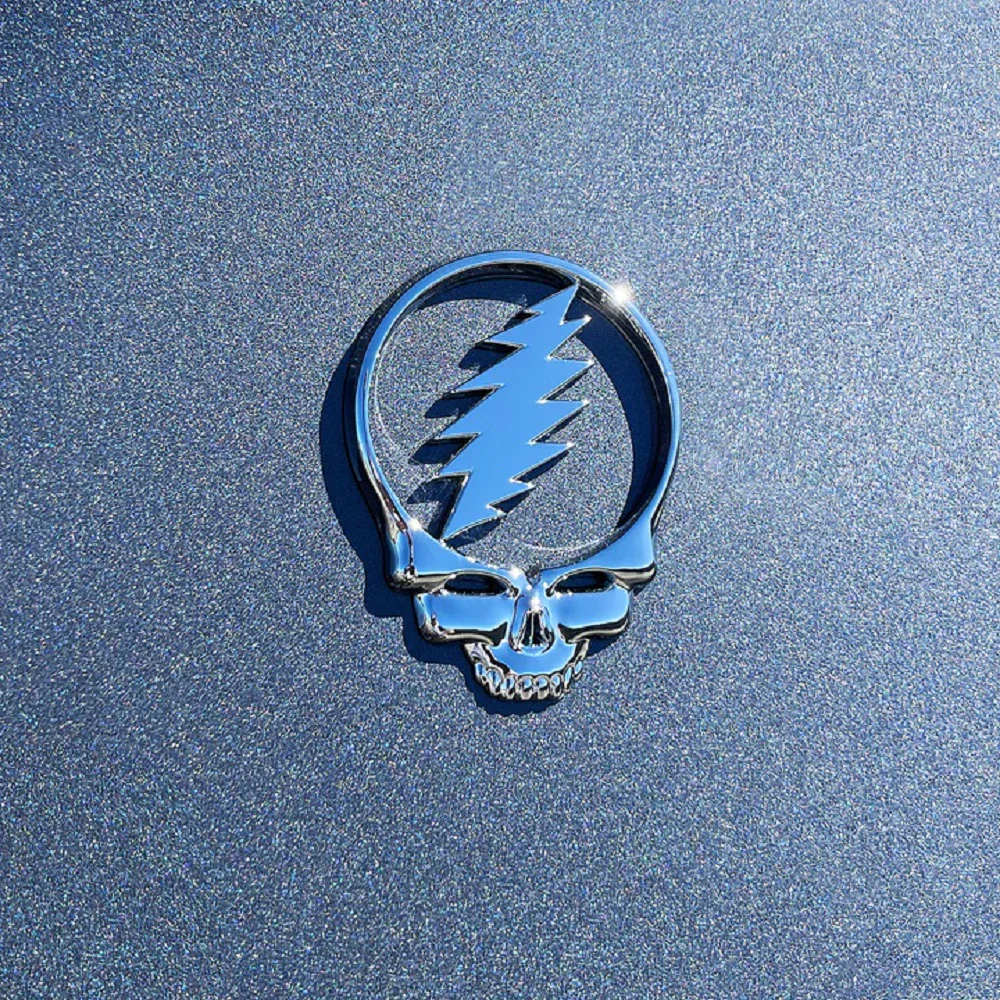 Grateful Dead The Steal Your Face Badge - Chrome