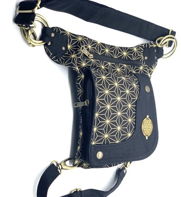 Flower Of Life Crossbody Belt Bag - Image 4