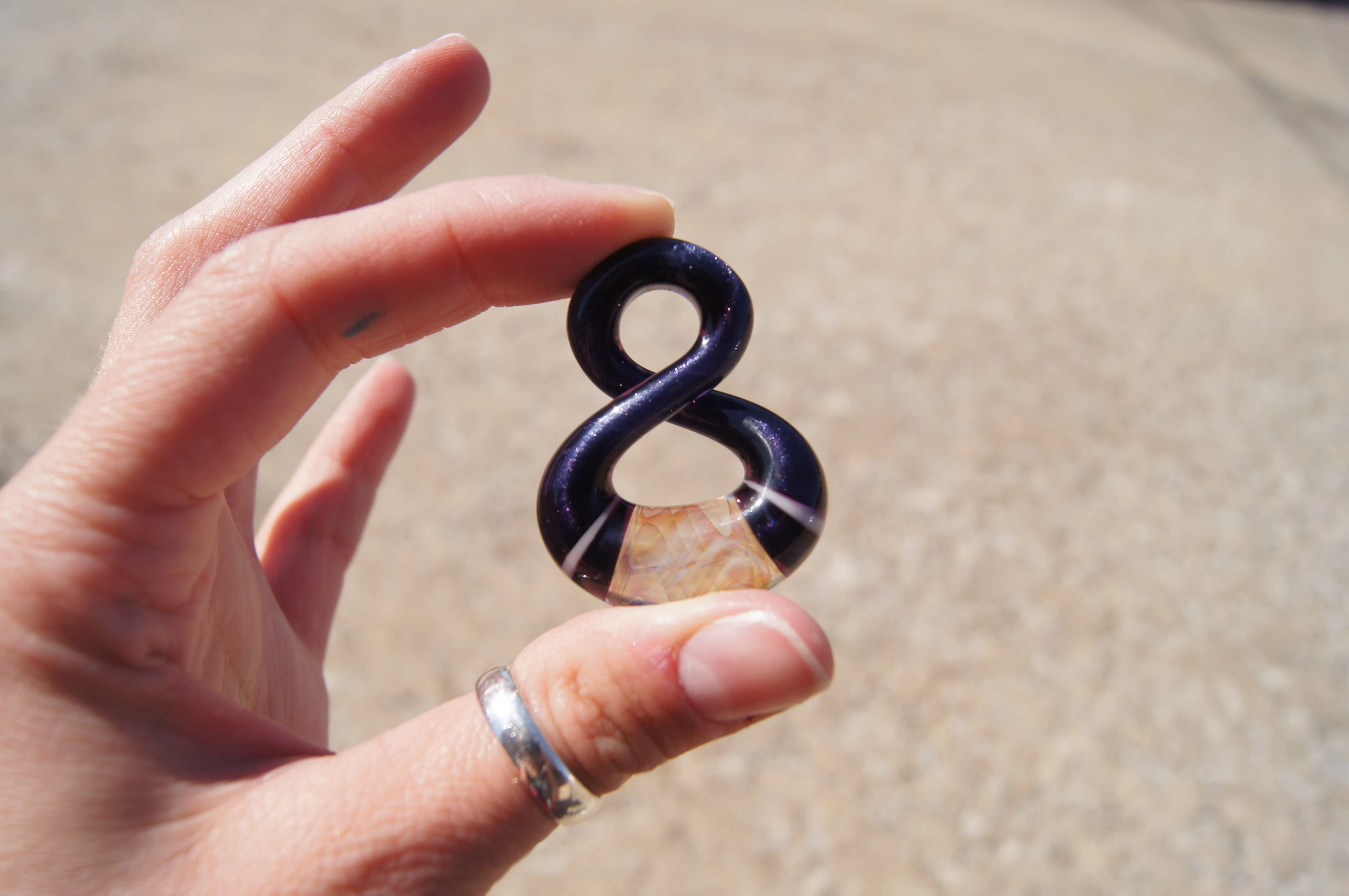 Natey Love Glass Full Size Infinity Pendants - Image 3