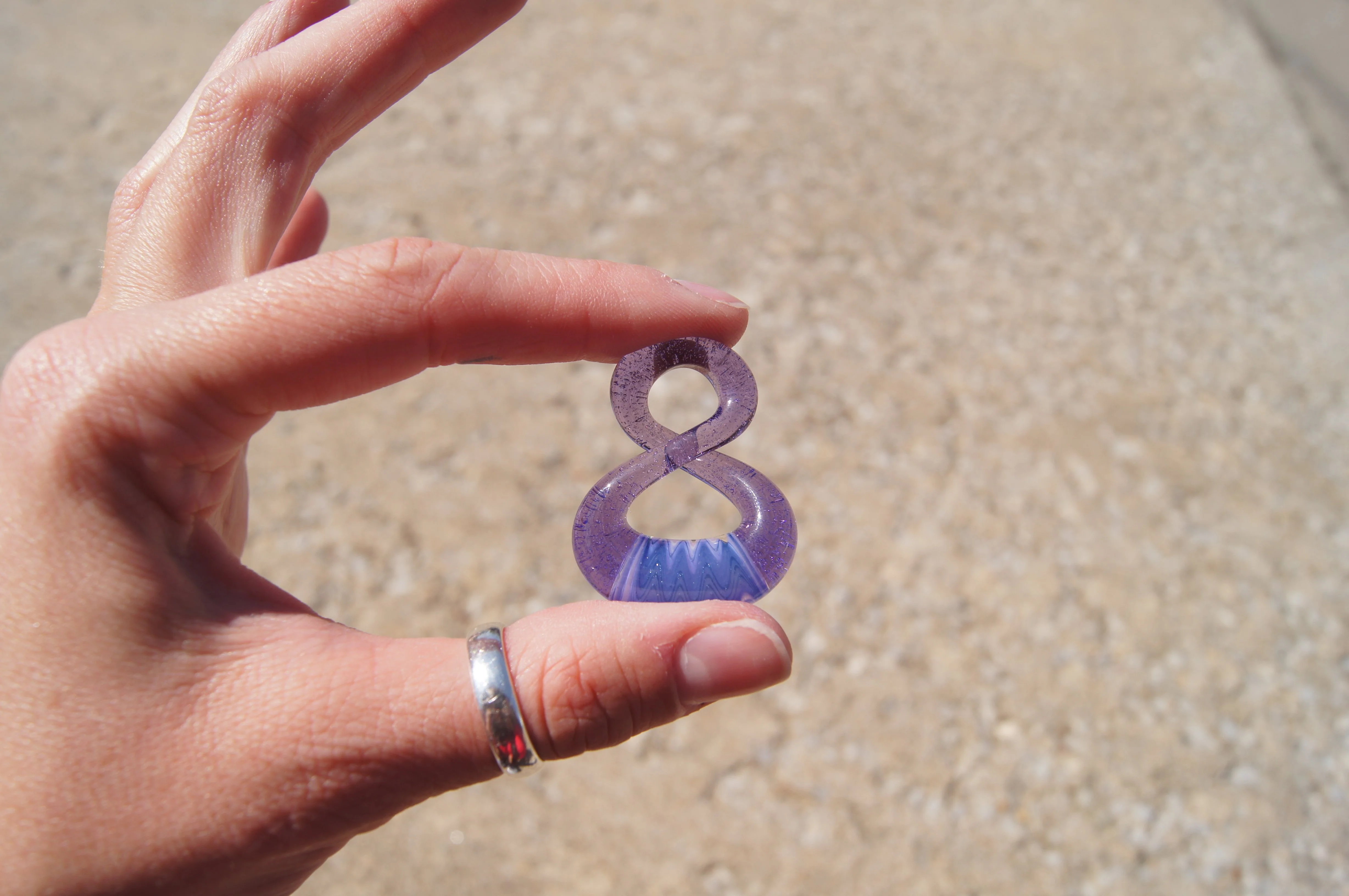 Natey Love Glass Full Size Infinity Pendants - Image 4