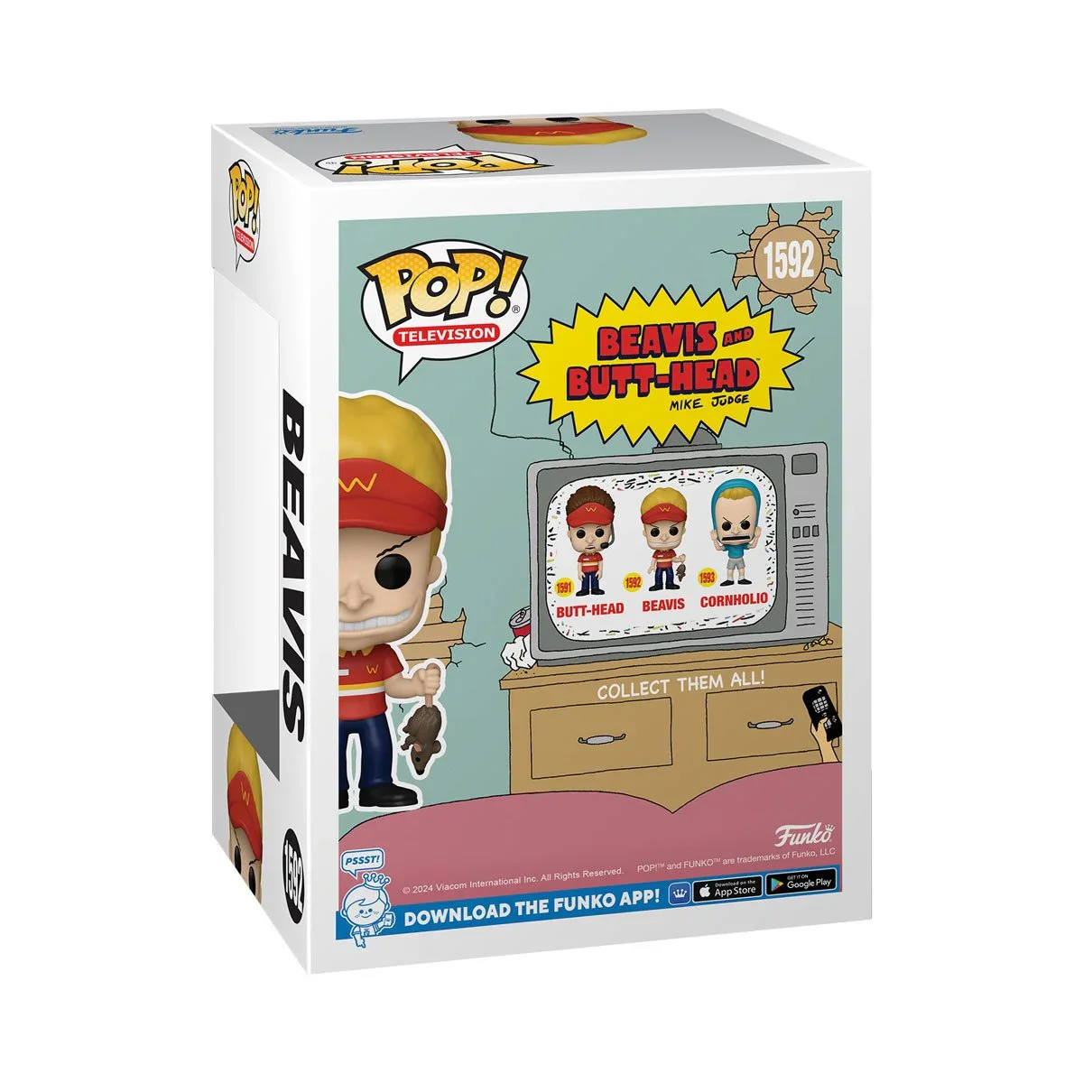 Beavis and Butt-Head Beavis Funko Pop! Vinyl Figure #1592 - Image 3