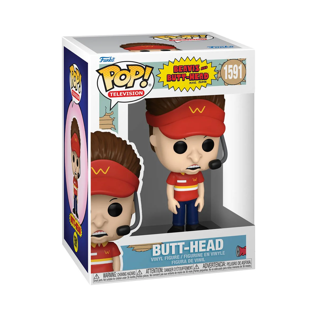 Beavis and Butt-Head Butt-Head Funko Pop! Vinyl Figure #1591 - Image 2