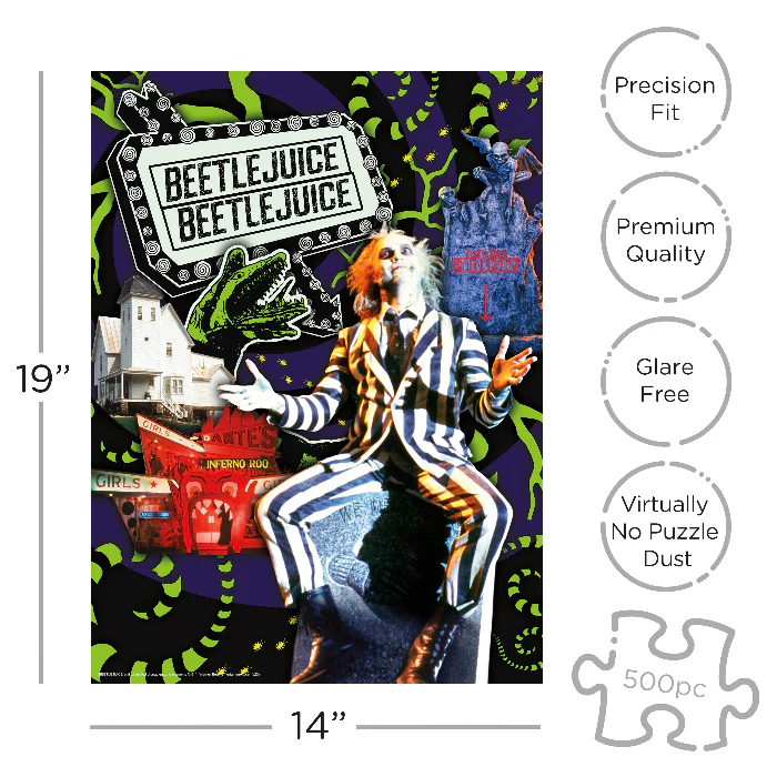 Beetlejuice Coffin Box 500 Piece Puzzle - Image 2