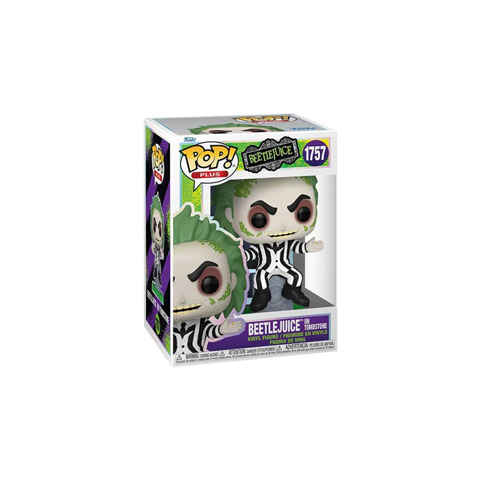 Beetlejuice Tombstone Funko Pop! Plus Vinyl Figure #1757 - Image 2