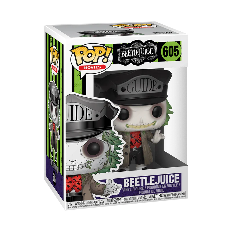 Beetlejuice with Hat Funko Pop! Vinyl Figure #605 - Image 2