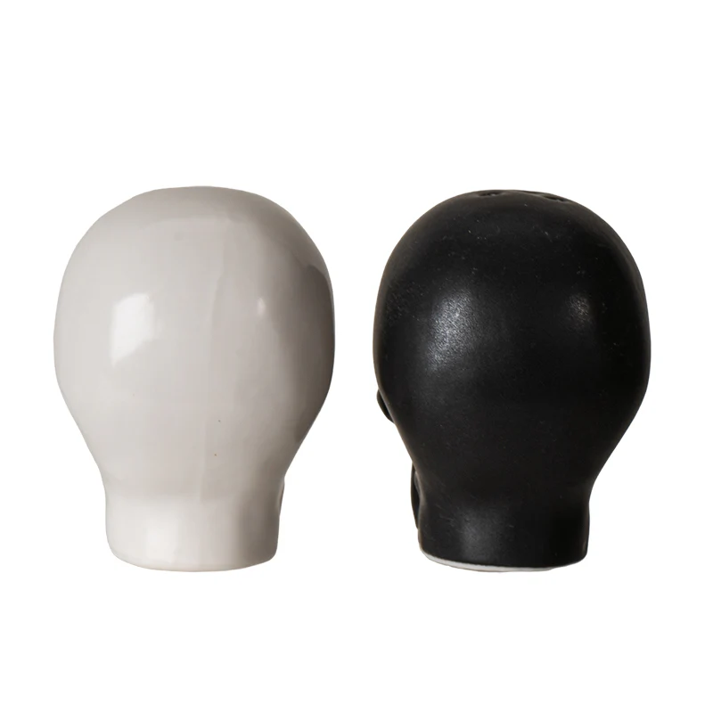 Black and White Skulls Salt & Pepper Shaker Set - Image 2