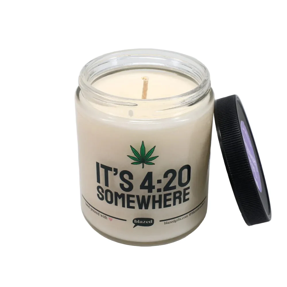 Blazed Candle Co. - It's 4:20 Somewhere - 9 oz - Image 2