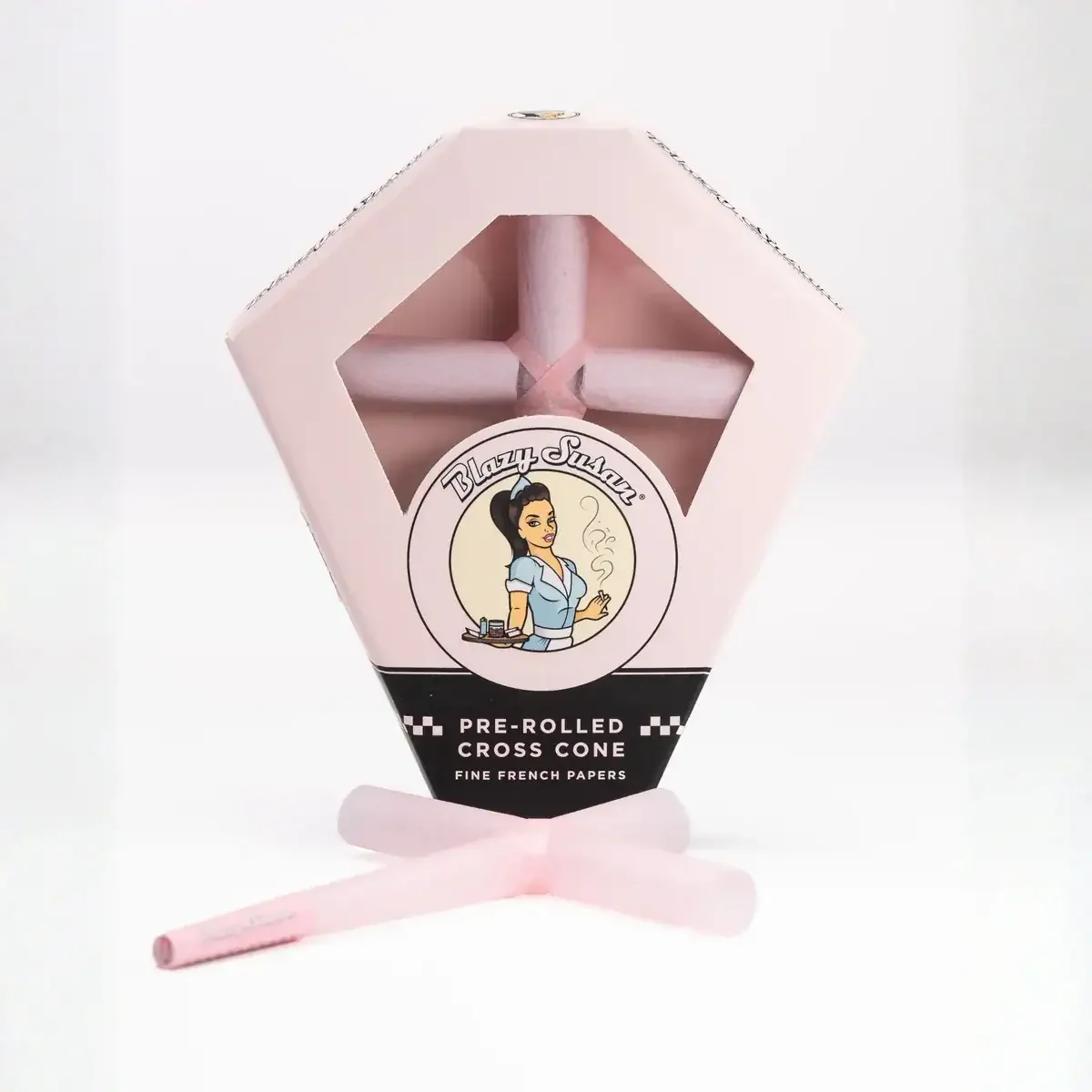 Blazy Susan Cross Cone - Pink - Image 2