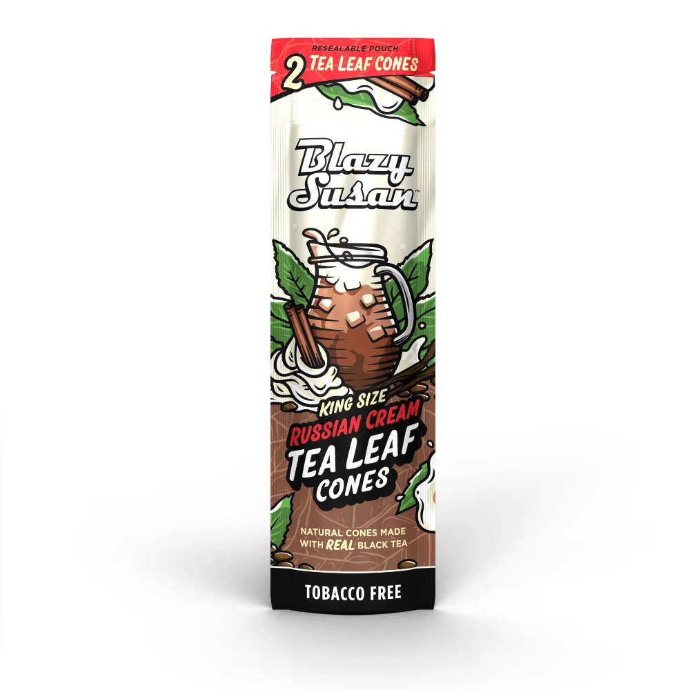 Blazy Susan Tea Leaf Cone - 2 Pack - Russian Cream