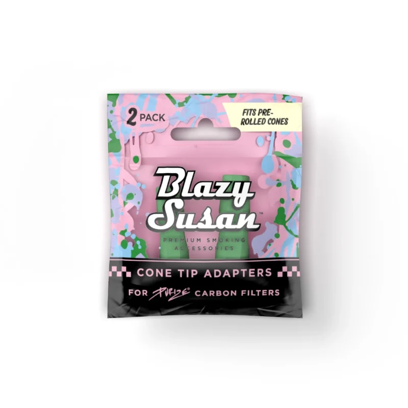 Blazy Susan Silicone Purize Cone Tip Adaptor 2 pack - Green