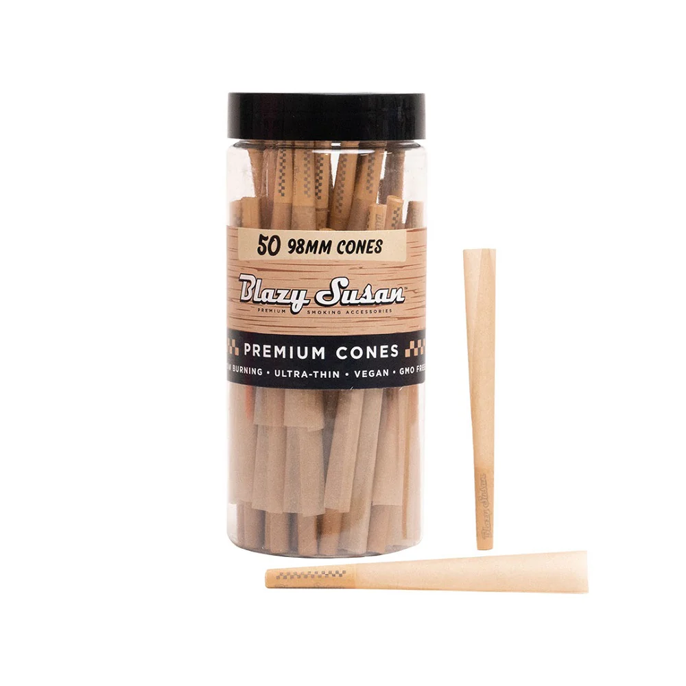 Blazy Susan Cones 98mm - 50 Pack - Unbleached