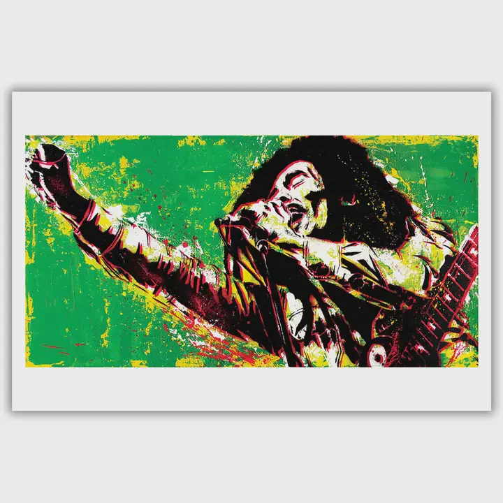 Bob Marley Art Print 18 X 12"