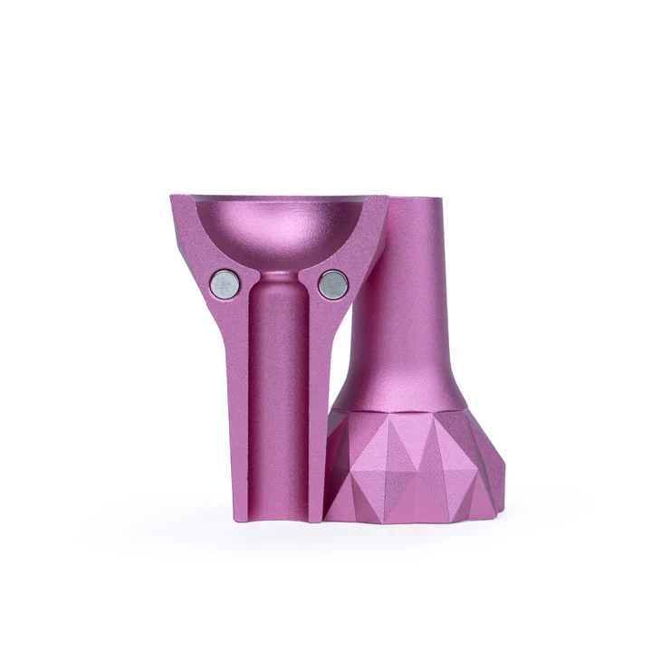 Bowlz Faceted Magnetic Bowl - 14mm - Pink Bubblegum - Image 2