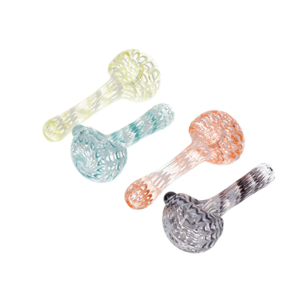 Broken Glass Design Wrap n Rake Assorted Color Spoon - Image 3