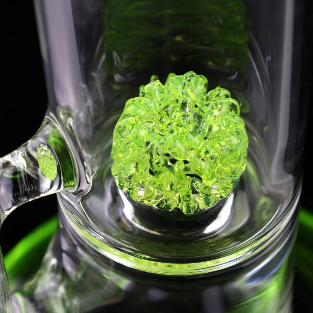 King Volcano 50mm Bent Neck with Woven Perc and Color Wraps 12" Rig - Image 4