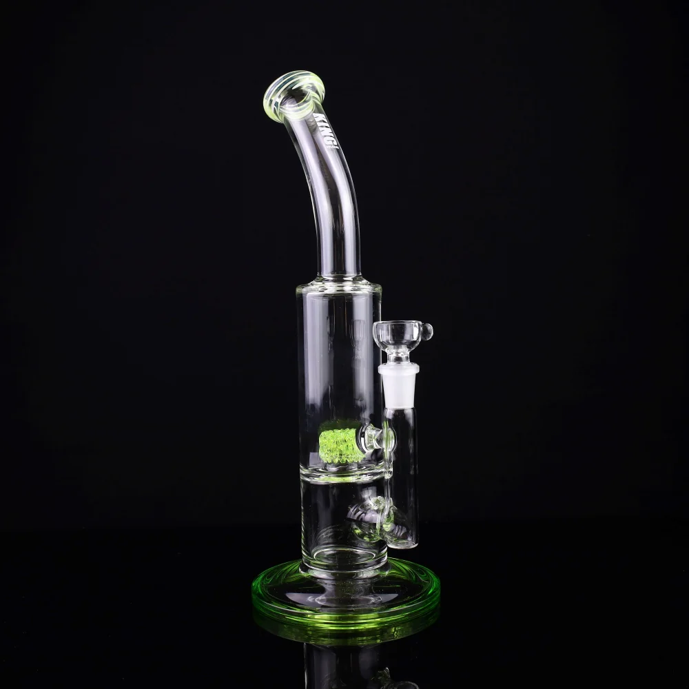 King Volcano 50mm Bent Neck with Woven Perc and Color Wraps 12" Rig - Image 7