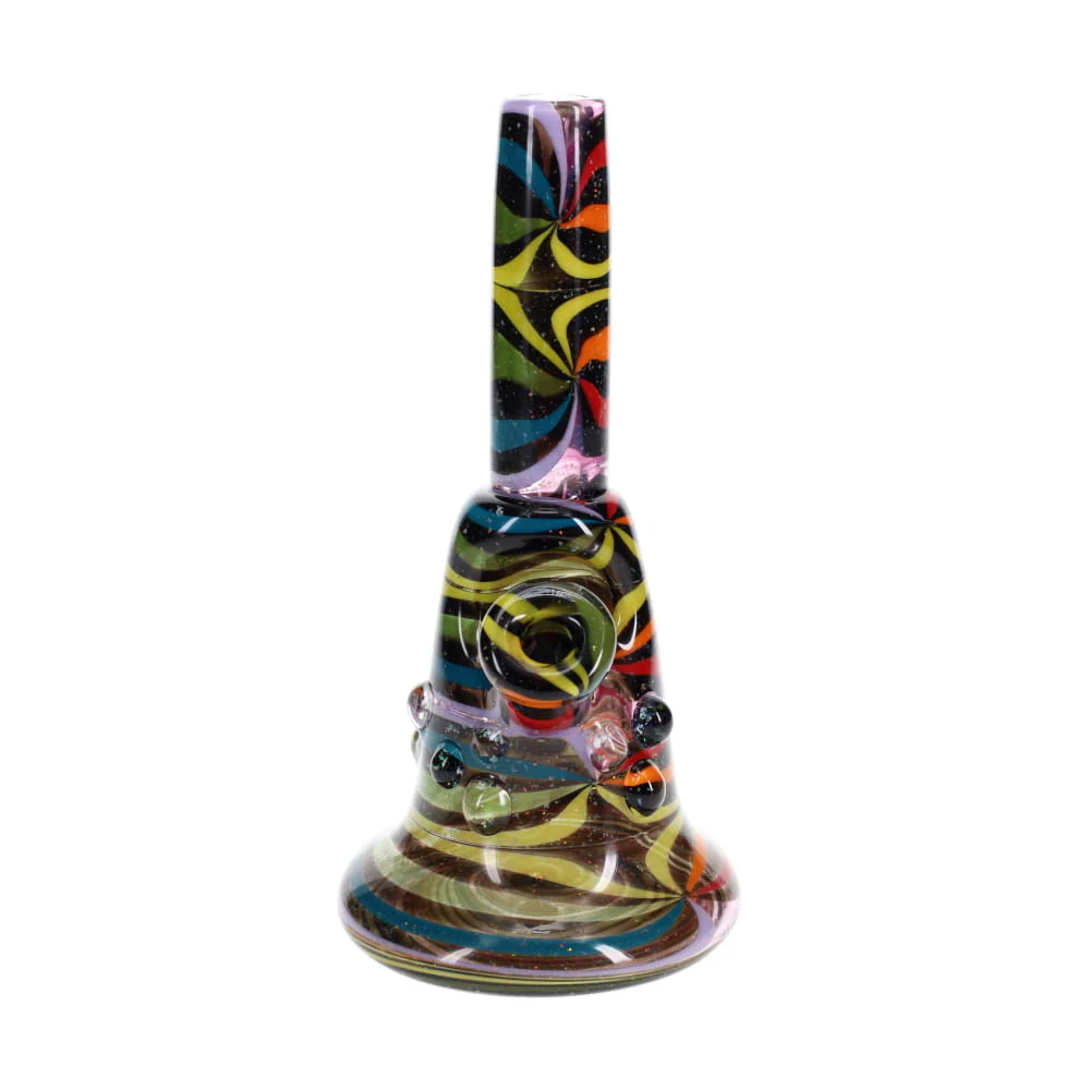 2kind Glass Rainbow Crushed Opal Dots Rig SALE - Image 2