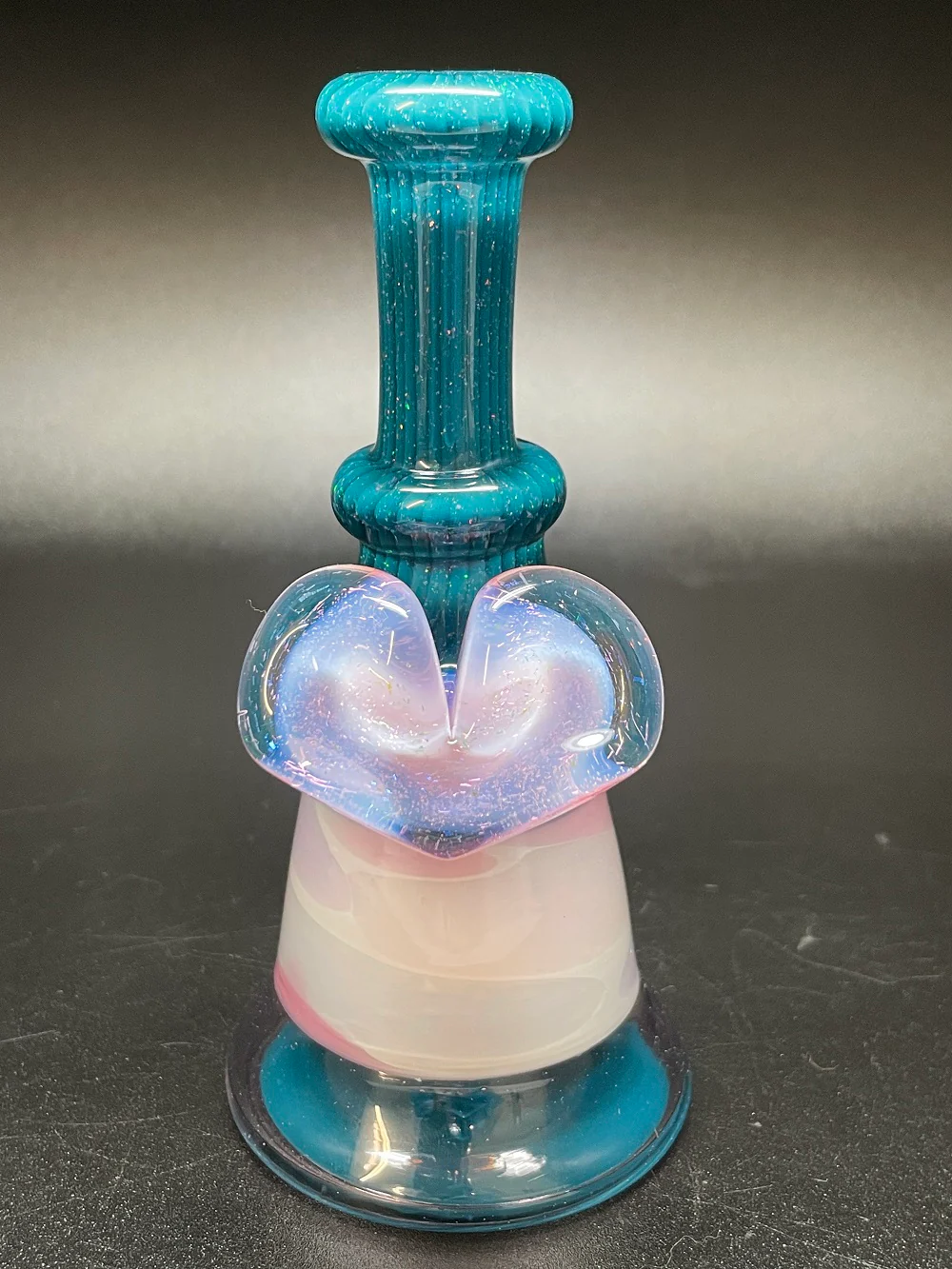 Bambi Glass Cotton Candy Mini Bubbler #12 - Image 3