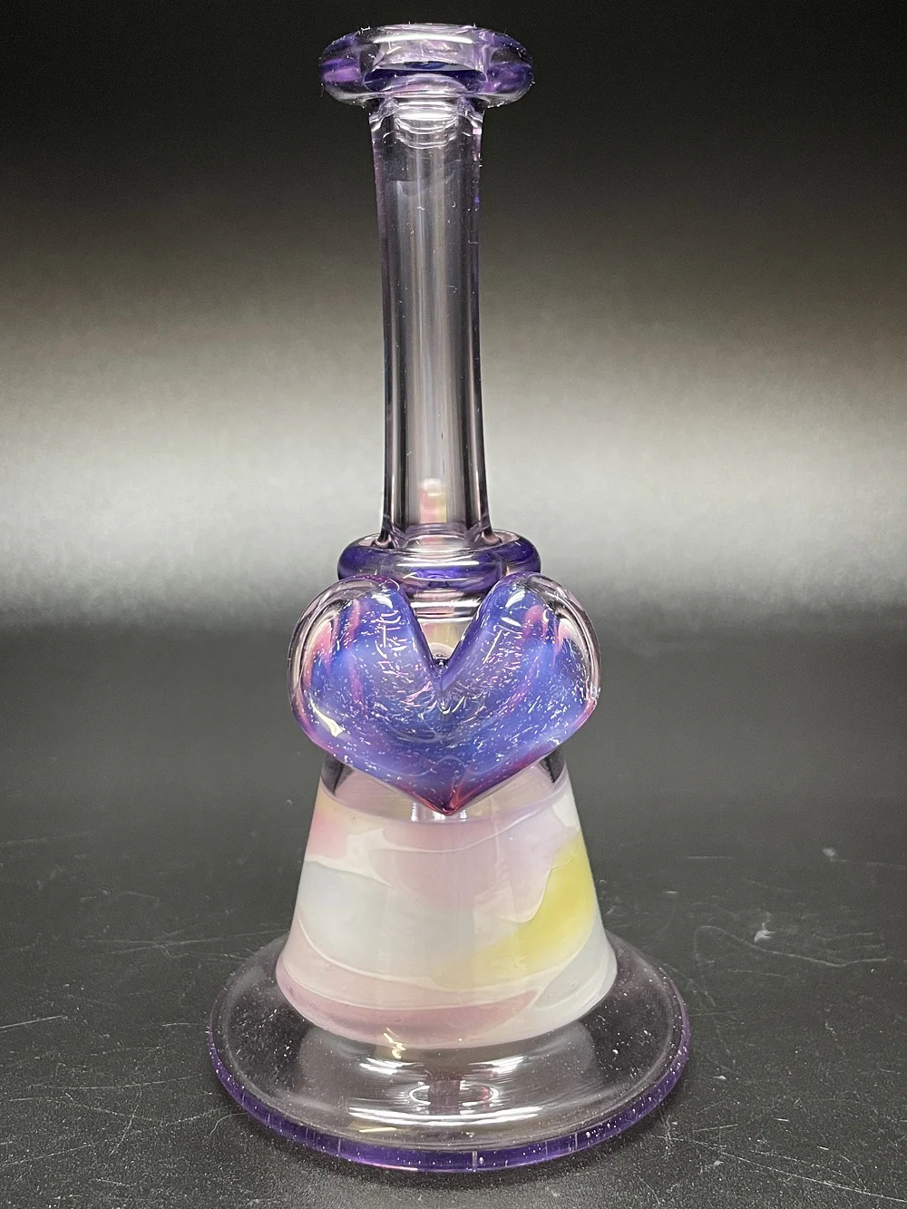 Bambi Glass Cotton Candy Mini Bubbler #4 - Image 3