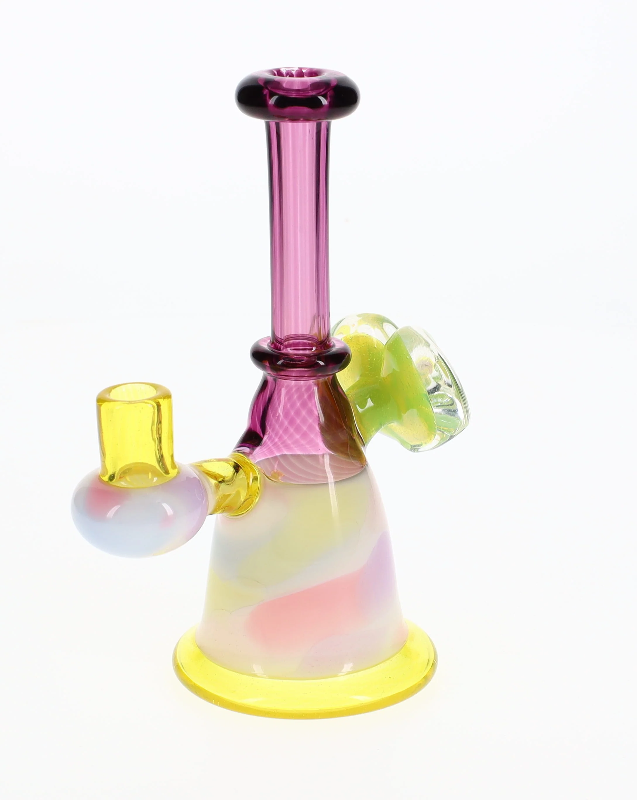 Bambi Glass Cotton Candy Mini Bubbler #7 - Image 3