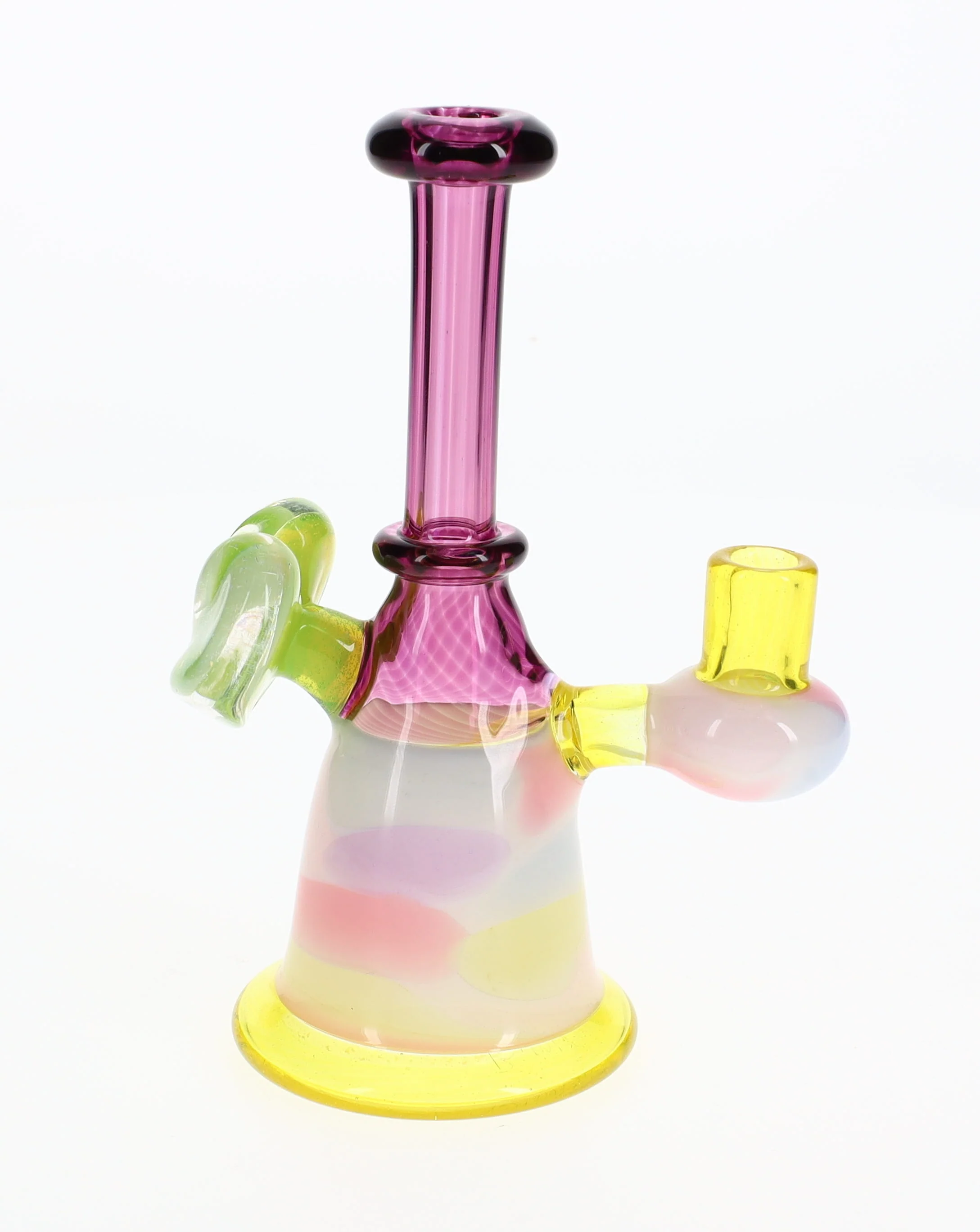 Bambi Glass Cotton Candy Mini Bubbler #7 - Image 4
