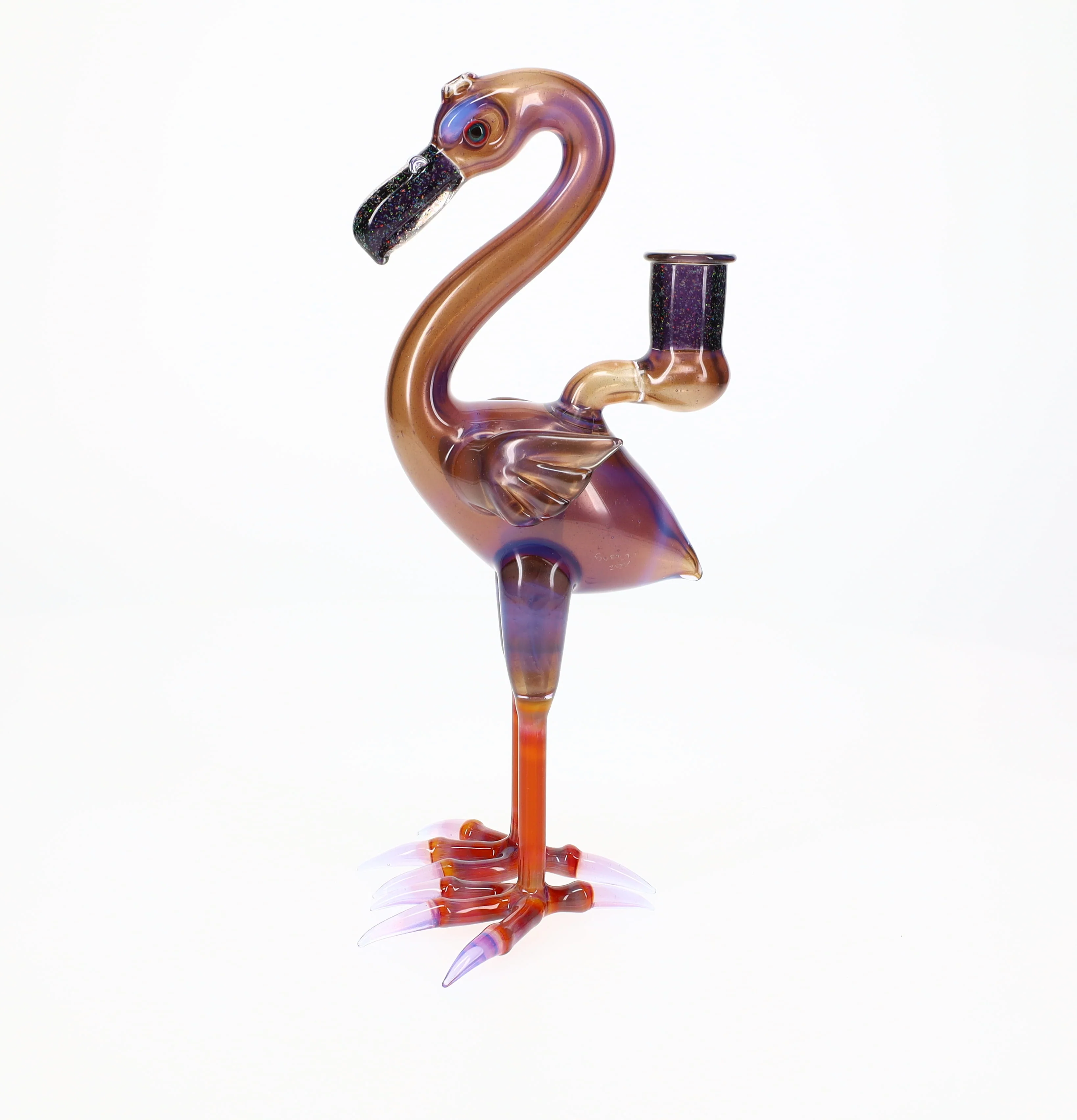 Burtoni Glass Metallic Flamingo - Image 2