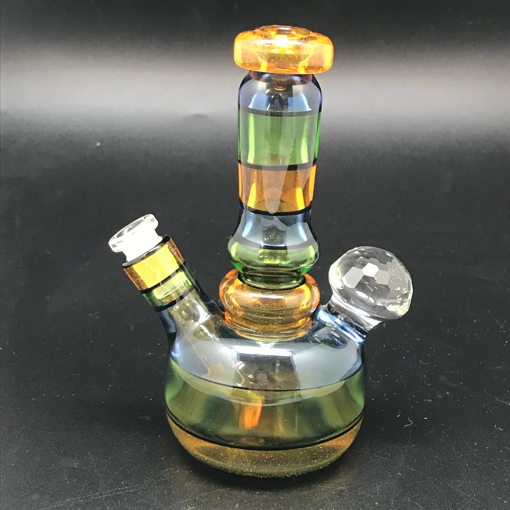 Chaz Pyle Glass Enclamo Rig with Faceted Marble - Image 2