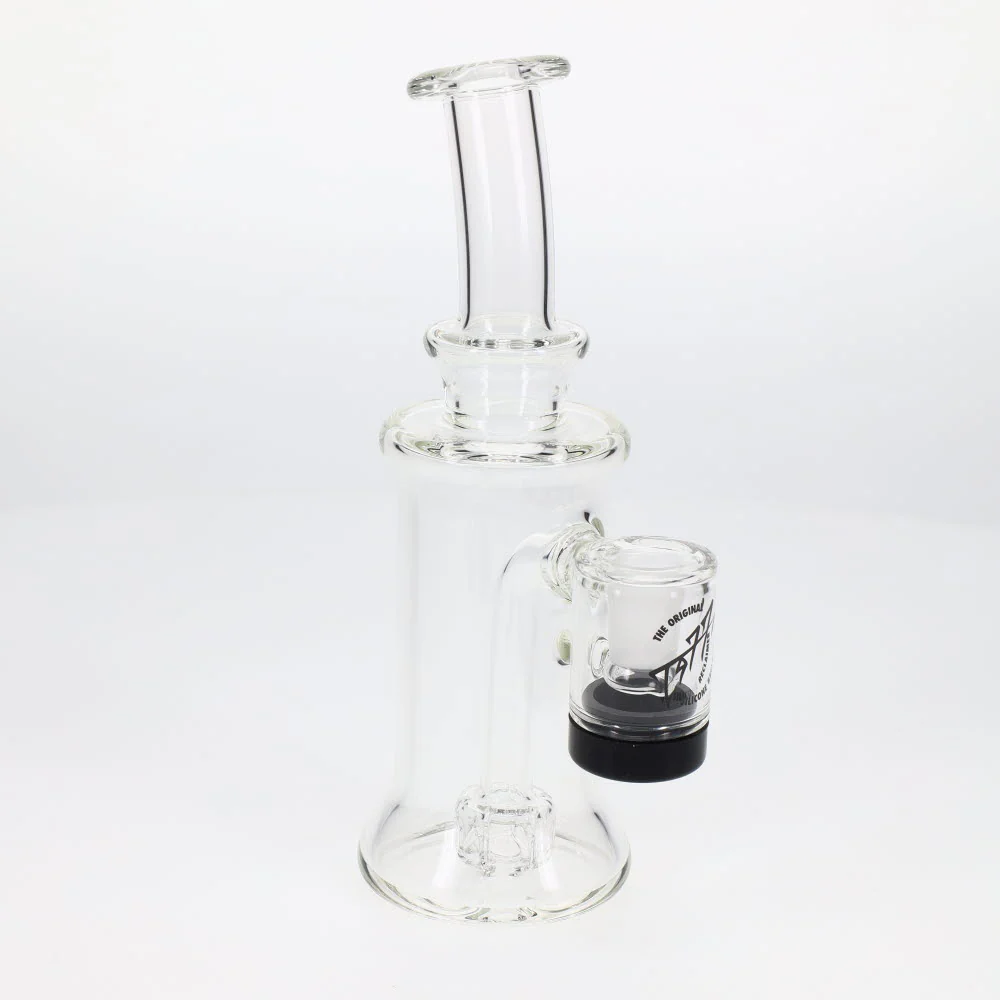 Jeff Glass Art Clear Showerhead Perc Rig with Built-In Reclaim Catch - Image 3