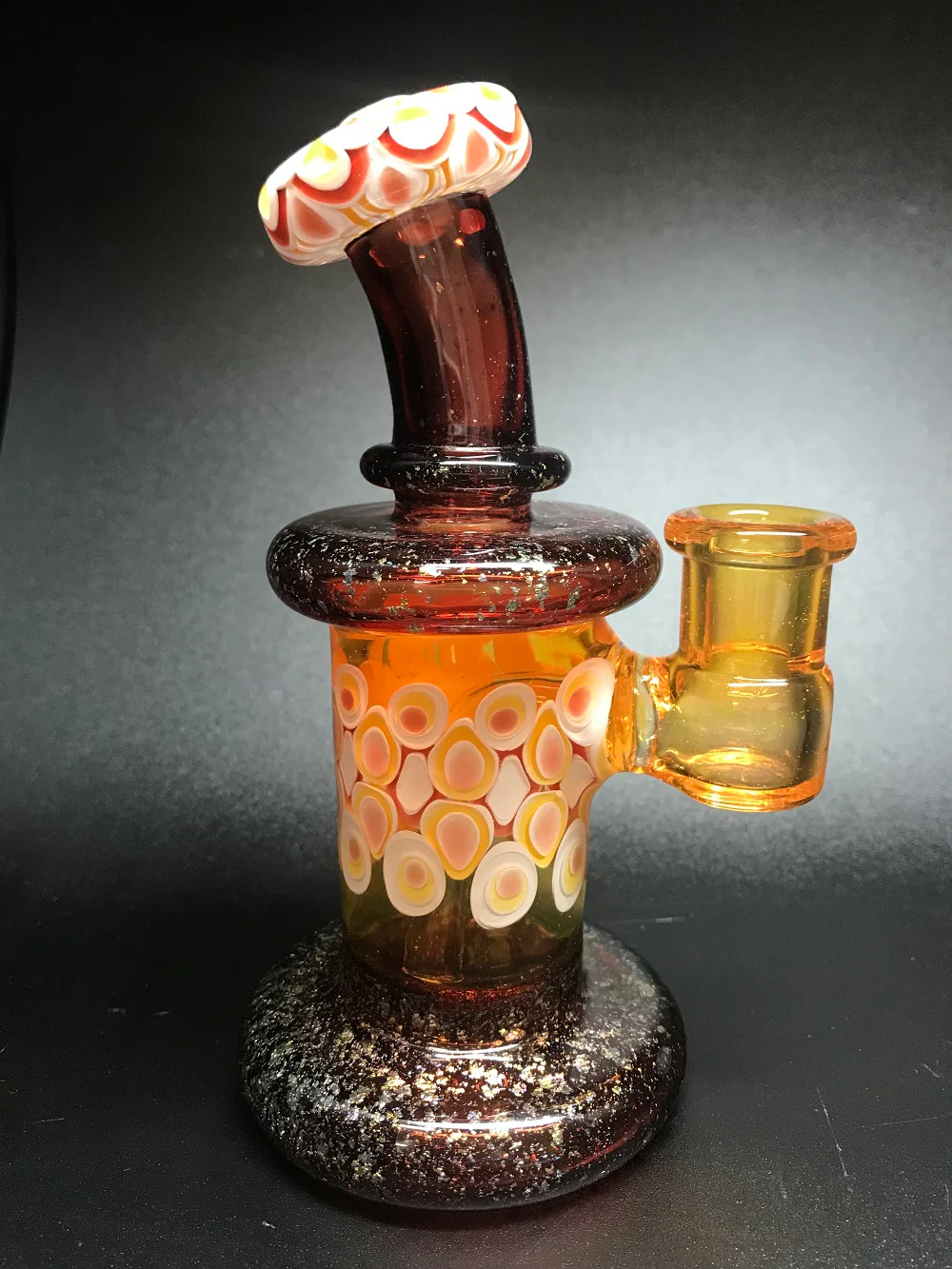 RL Funktional Art Glass Dot Stack Lumiere Luster Sleeved Tubes - Image 3