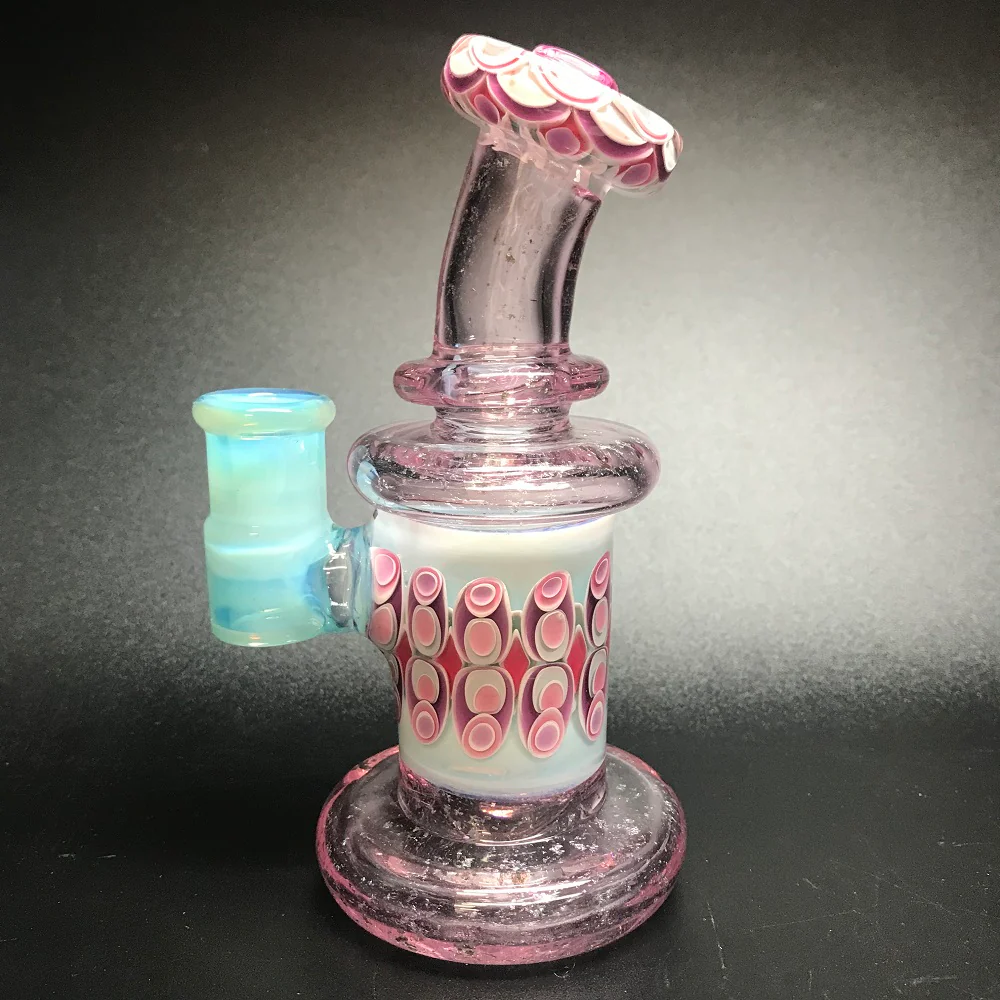 RL Funktional Art Glass Dot Stack Lumiere Luster Sleeved Tubes - Image 4