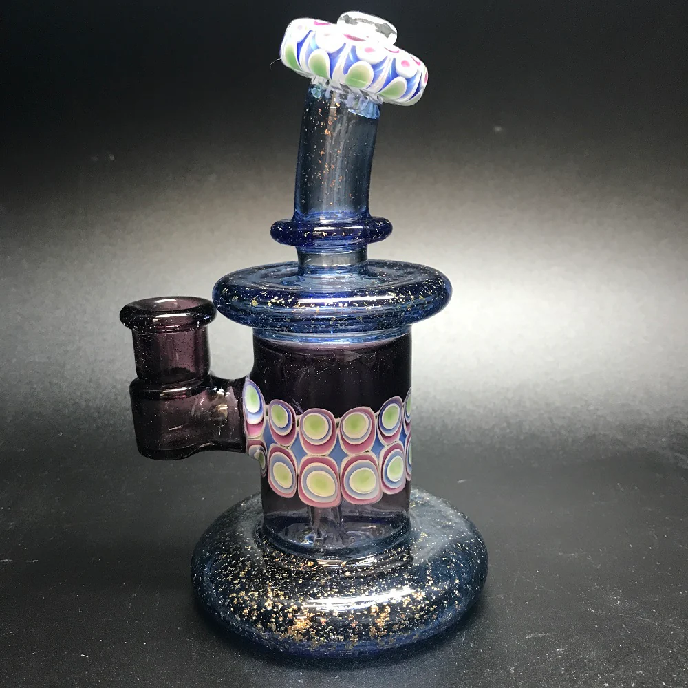 RL Funktional Art Glass Dot Stack Lumiere Luster Sleeved Tubes - Image 9