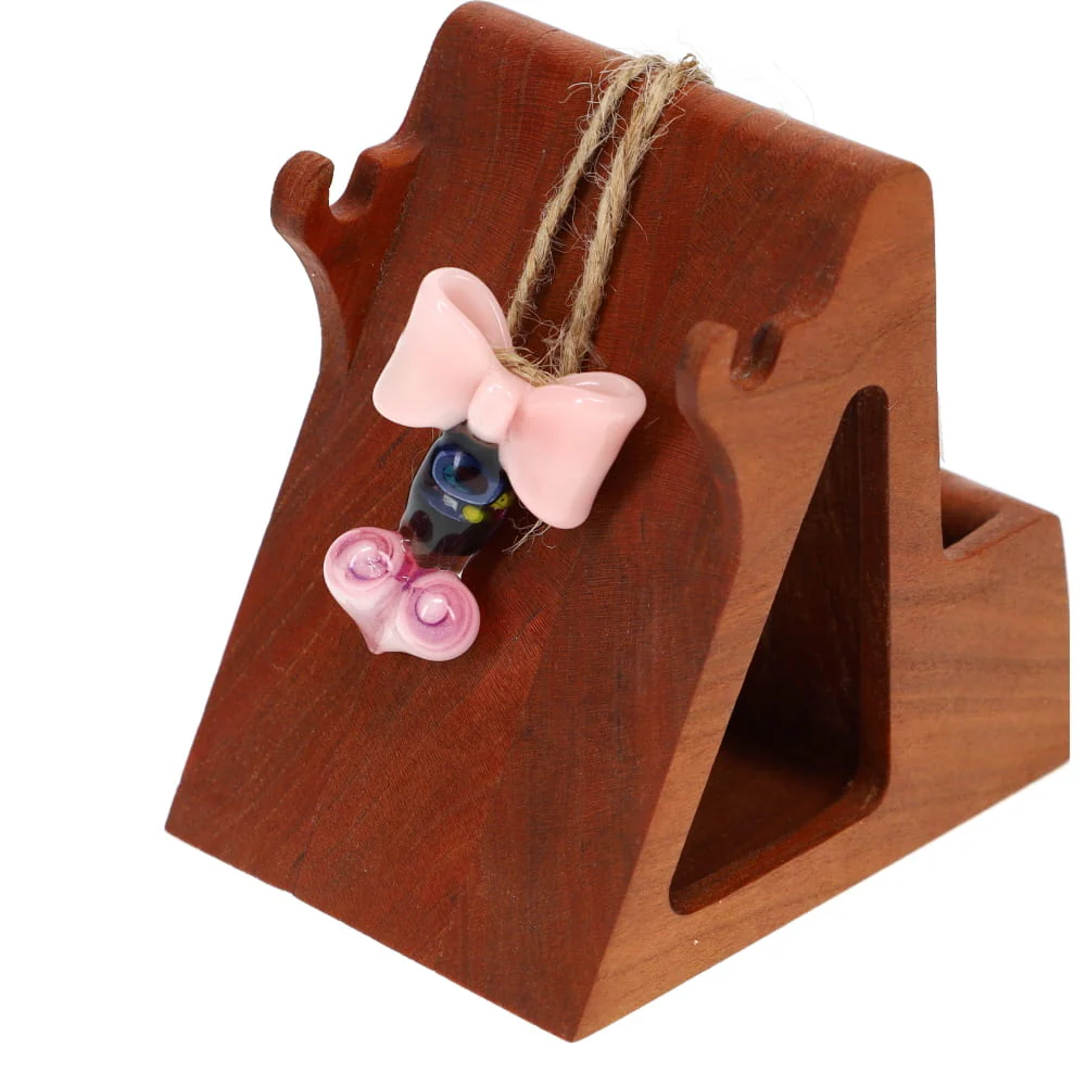 Calm x Saki Bow & Heart Pendant - Image 3